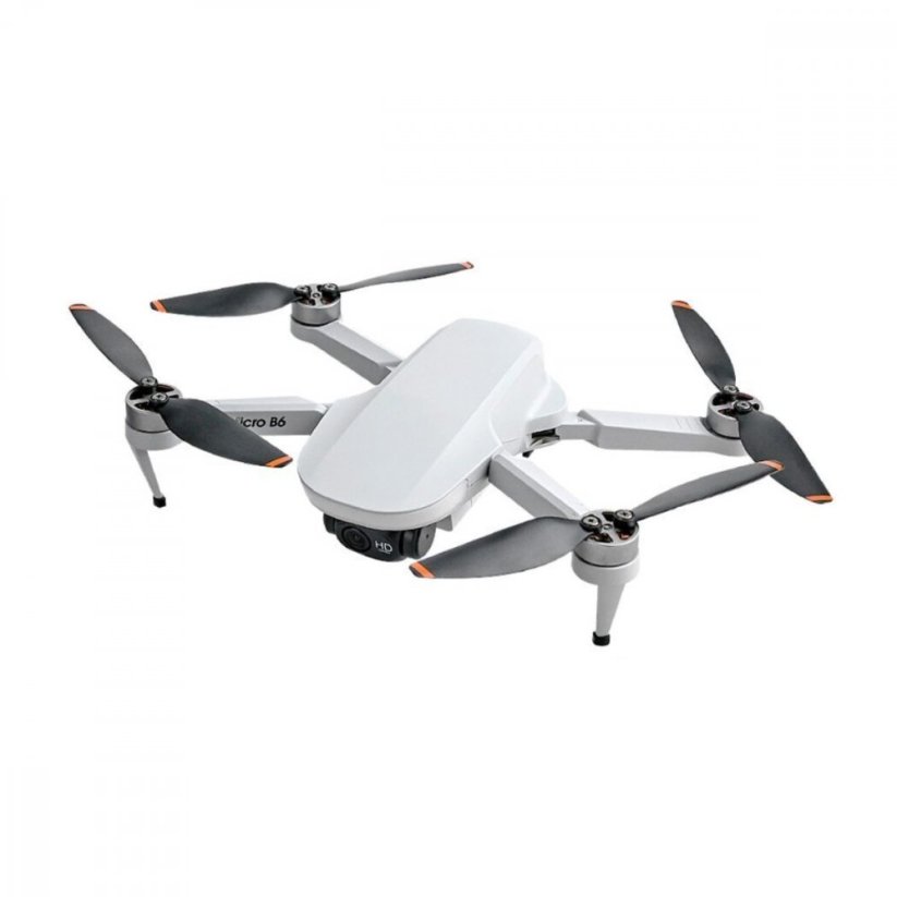 Dron B6 s Kamerou SET 2 Baterie - Šedá