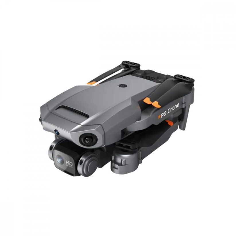 Dron P8 s Kamerou SET 3 Baterie - Šedá