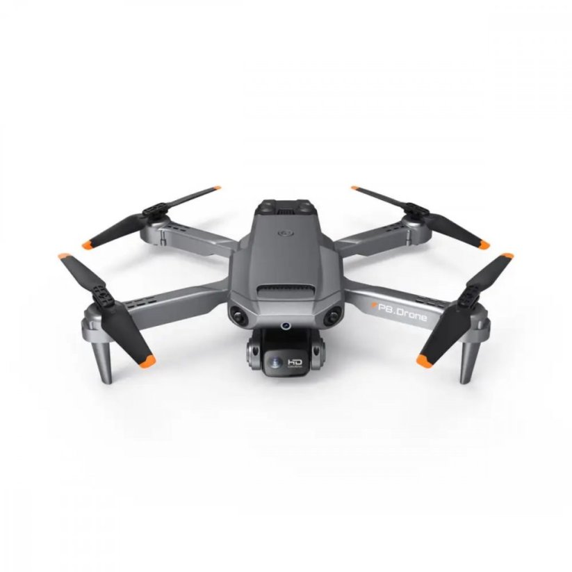 Dron P8 s Kamerou SET 3 Baterie - Šedá