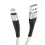 Kabel 25CM na Propojení Telefonu k Ovladači DJI - BÍLÁ - Typ: Lightning