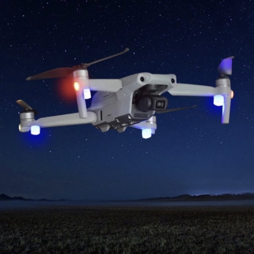 Přídavné Mini LED Světlo na Drony - 4ks